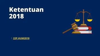 Ketentuan 2018 22PHUM2018