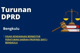 Bengkulu 1 PAJAK KENDARAAN BERMOTOR PERATURAN DAERAH PROPINSI DATI I BENGKULU 1 pajak kendaraan bermotor peraturan daerah propinsi dati i bengkulu