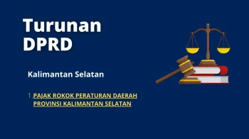 Kalimantan Selatan 1 CIGARETTE TAX REGIONAL REGULATION OF SOUTH KALIMANTAN PROVINCE