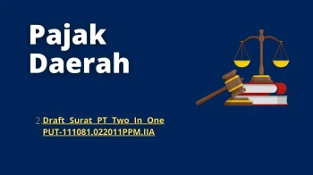 Pajak Daerah 2 Draft Surat PT Two  In One PUT111081022011PPMIIA