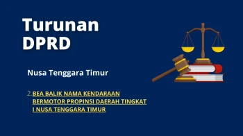 Nusa Tenggara Timur 2 BEA BALIK NAMA KENDARAAN BERMOTOR PROPINSI DAERAH TINGKAT I NUSA TENGGARA TIMUR