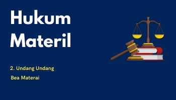 Hukum Materil 2 UndangUndang Bea Materai