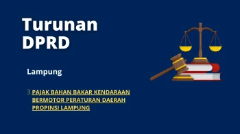 3. PAJAK BAHAN BAKAR KENDARAAN BERMOTOR PERATURAN DAERAH PROPINSI LAMPUNG