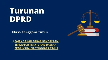 3. PAJAK BAHAN BAKAR KENDARAAN BERMOTOR PERATURAN DAERAH PROPINSI NUSA TENGGARA TIMUR