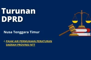 4 PAJAK AIR PERMUKAAN PERATURAN DAERAH PROVINSI NTT