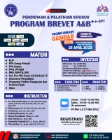 PENDIDIKAN & PELATIHAN KHUSUS BREVET PAJAK A&B+ e-SPT Angkatan II