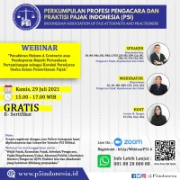 WEBINAR P5Indonesia, 29 Juli 2021